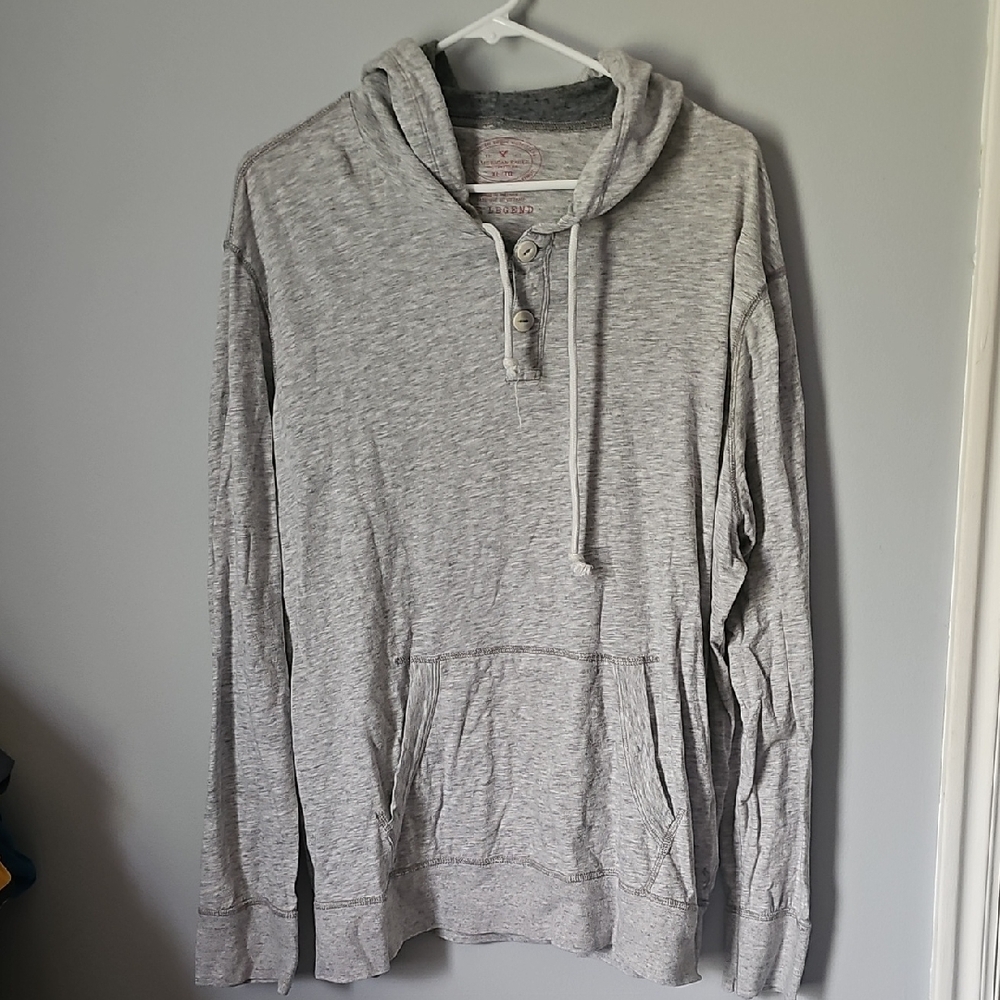 American Eagle Outfitters Light Gray Hoodie